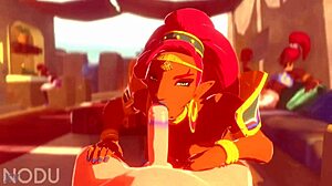 Urbosa Sucking And Fucking With Detailed Actions