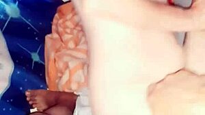 Homemade pov video with cute amateurs riding softly, exciting conclusion.