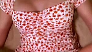 latina teen gets doggystyle at home while watching tiktok