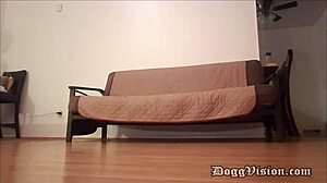 Pizza man creampies big butt milf!