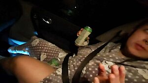 i experience multiple squirting orgasms in public outdoor creampie scene