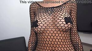 larinha small 18+ fucks 4 dicks in dap anal gapes and milks breasts with bbc