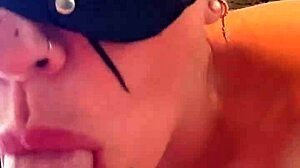 Good kitty sucks a good cock and gets fucked please cum on me