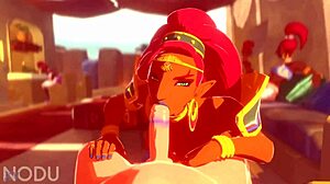 Urbosa Sucking And Fucking With Detailed Actions