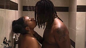 She handles real shower intimacy exceptionally well