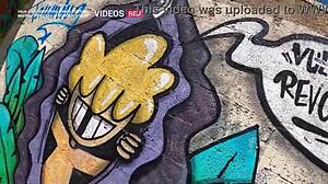 pornstar has sex on ibiza paradise beach, cum on face, then public walk