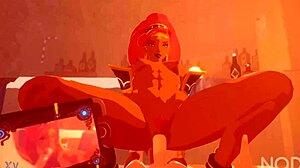 Urbosa Sucking And Fucking With Detailed Actions