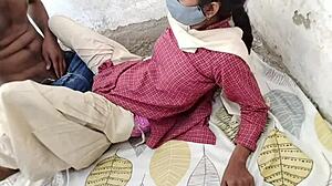 Indian Village Girl Meets Boyfriend In School