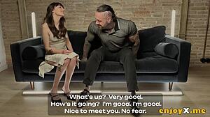 inked dark haired cutie rides cowgirl gets fuckbox eaten and jism squeals - full hd