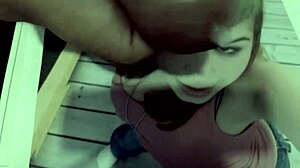 Black stud gives interracial facial cumshot to Argentinian Avril97