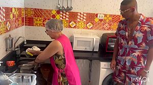 The old maid came on to me and I fucked her in sheer