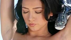 Tiny Latina Teen Reyna Arriaga Undresses Her Ass in Solo Striptease on Dream Date