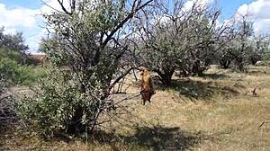 Savannah Vixen Enjoys Outdoor Adventures with Mature Amateurs