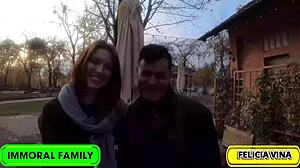 Felicia Vinas Booty Gets Double Stuffed By Dan