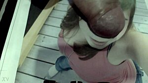 Black stud gives interracial facial cumshot to Argentinian Avril97