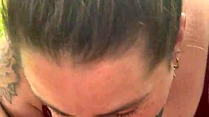 Blonde Amateur Sucks Dick Outdoors With Cum