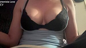 European Stepmom Artemisia Love Bounces Big Boobs In Solo Session