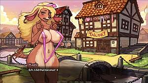 My Pig Princess Hentai Game Episode 40 Caught by GF's Dad