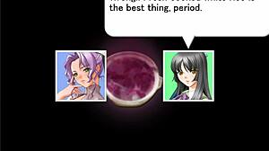 i'm playing ane to boin english part 8, and the asian girl's big tits are bouncing as she moans during sex.