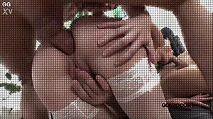 Mya Dark Takes Hardcore DP in Ass