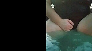 hot tub fun with horny white teen 18+