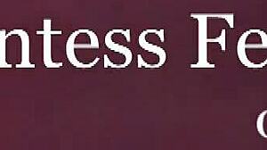 goddess gets spanked and humiliated while bound in femdom