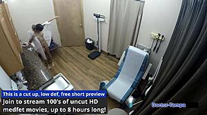 Dr. Tampa examines petite Aria Nicole in first gyno visit