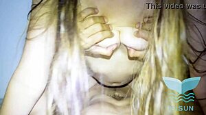 gorgeous redhead from uk promises best blowjob and delivers