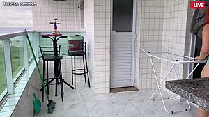 Watch what this employee does in provocative outfit