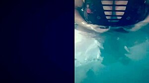 hot tub fun with horny white teen 18+