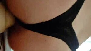 Latina Girl Masturbates With Big Dildo During Quarantine, Fucking Her Pussy Hardcore.