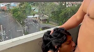 Stepsister gives the best blowjob ever