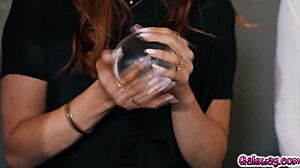 Lesbian threesome with katrina colt and her roommate alina ali inviting jayden cole