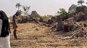 we went from the river to top of mountain to fuck in 3some