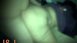 Latina Sits And Bends Over For Doggy On Bed