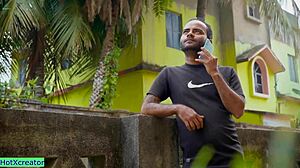 desi bhabhi bent over for rough sex, don't tell husband?