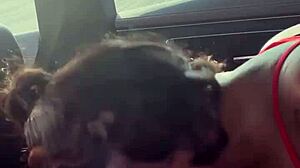 Enjoying A Sloppy Treat By The Lake