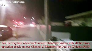 Brazen Kiwi Bitch Gets Pissed On Publicly as Motorist Yells