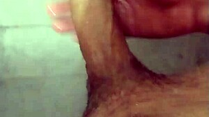 masturbating in the shower with detailed self-pleasure