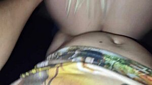 Fucking strangers in gloryhole while cuckold watches big ass