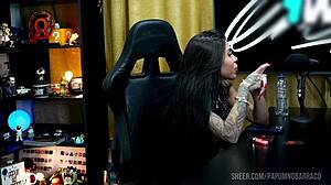 ruan got so horny as bibi griffo twerks on his lap so good