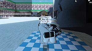 I bent Liz over on the nudist beach for a great fuck with a follower