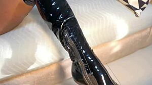 Teasing Suck On Big Dick Before Stretching Small Tight Pussy