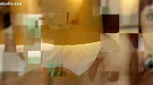 Horny secretary swallows after getting railed by boss