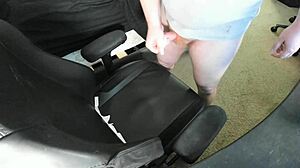 Ginger Teen Explodes Huge Cum Load During Solo Masturbation