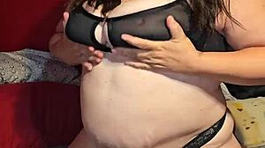 Big thong ass milf shakes it!