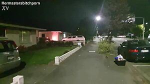 Brazen Kiwi Bitch Gets Pissed On Publicly as Motorist Yells