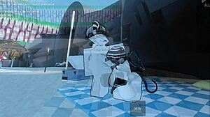 I bent Liz over on the nudist beach for a great fuck with a follower