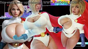 Darkdseid Breeds Power Girl With Big Cock