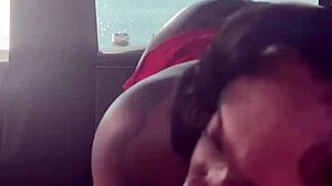 Enjoying A Sloppy Treat By The Lake